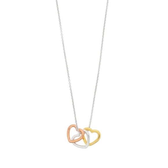 LovethisLife Jewelry - NWT LovethisLife® "Sisters" Triple Heart Necklace